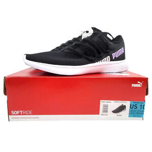 Puma Star Vital Sneakers Womens Size 10 Black/Purple Soft Ride Lace Up 19433115